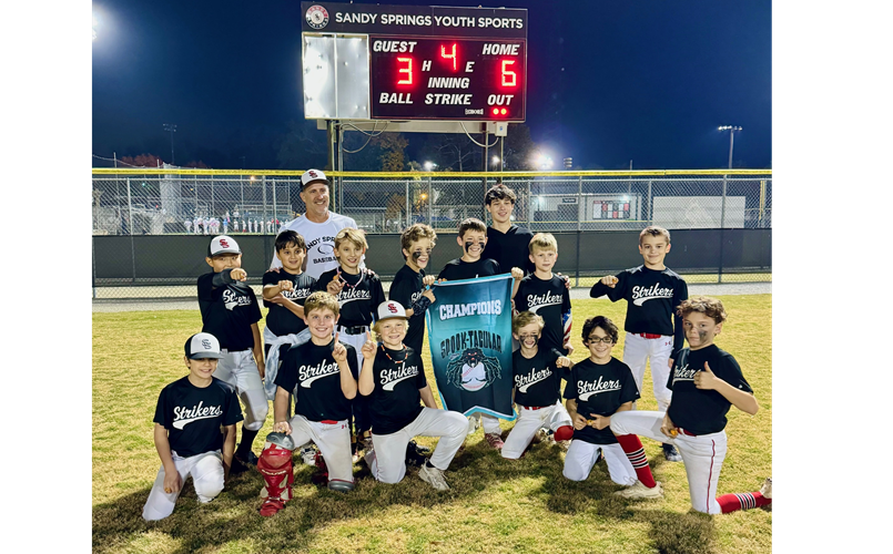 10U Strikers Tournament Champions - 2024 TL Spook-Tacular